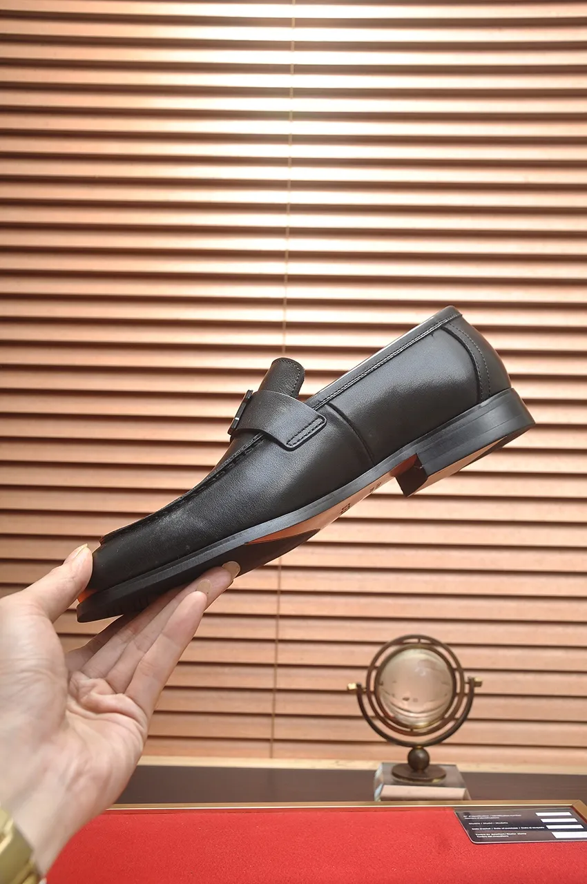 Men's shoes💰520💶[HERMES] (cowhide lining)🍀Italian top luxury🍀He does not pursue novel styles and gorgeous colors, but attracts the favor of successful men with his flawless, elegant and classic style. Formal leather shoes This very comfortable, simple and stable style allows you to easily match any style! The pattern is absolutely 1:1 refined from the original case, and we strive for excellence in materials, imported cowhide + cowhide lining💪💪💪extraordinary texture👍! .Code number: 38-45 (45 customized)